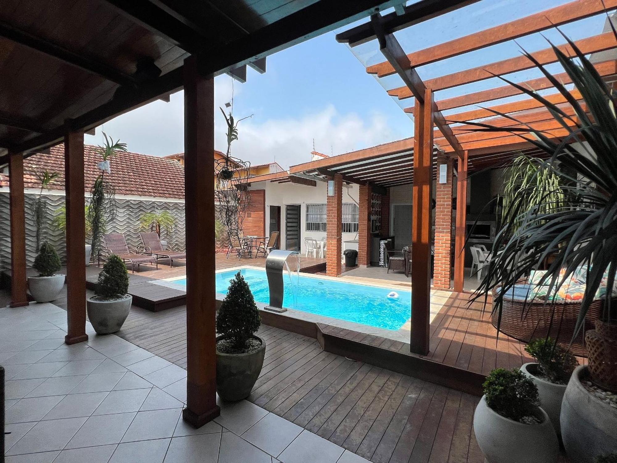 Casa Agradavel Com Piscina, A Poucos Passos Da Praia Peruíbe Dış mekan fotoğraf